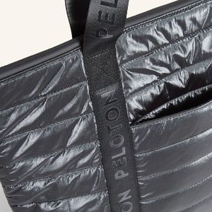 Peloton puffer tote